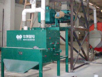 點擊查看詳細信息<br>標題：干法砂CFLJ磁選現場 閱讀次數：2